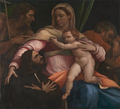 The Madonna and Child with Saints and a Donor Sebastiano del Piombo